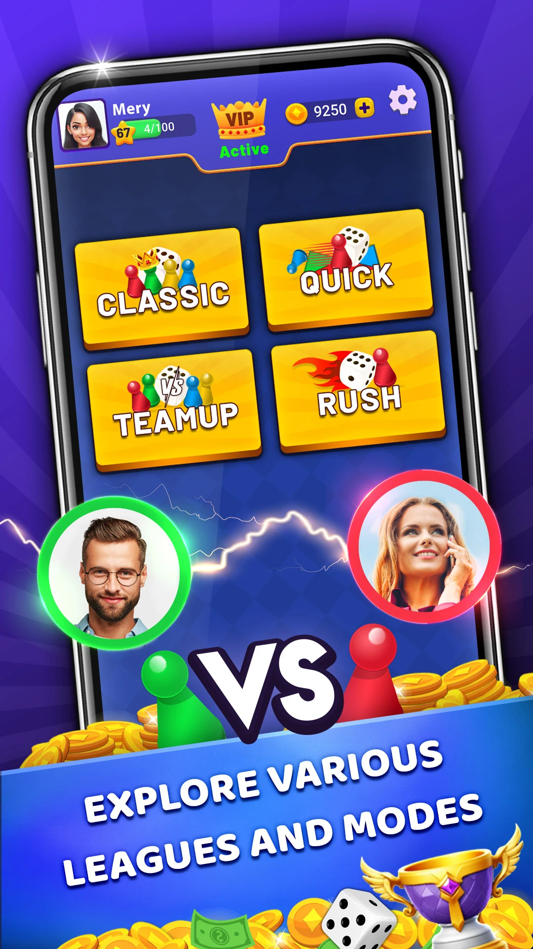 Ludofy: Lado Ludo Lodo Parchis screenshot