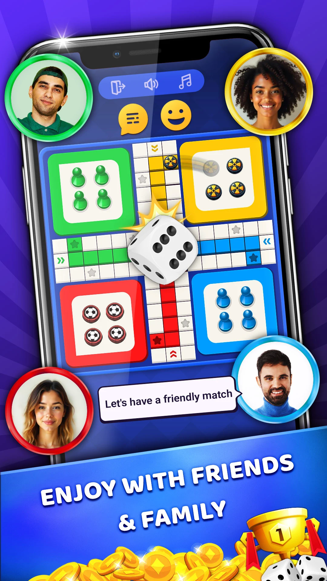 Ludofy: Lado Ludo Lodo Parchis screenshot